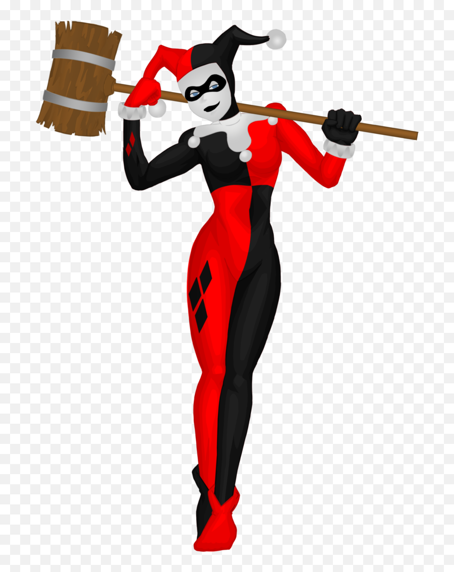 Harley Quinn By Ab - Harley Quinn Clipart Full Size Harley Quinn Clipart Emoji,Harley-davidson Emojis