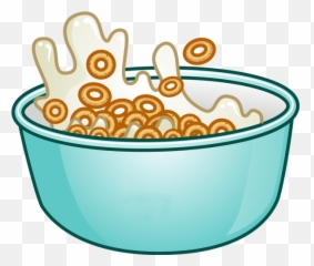 Cartoon Bowl Of Cereal - Bowl Of Cereal Cartoon Emoji,Cereal Emoji