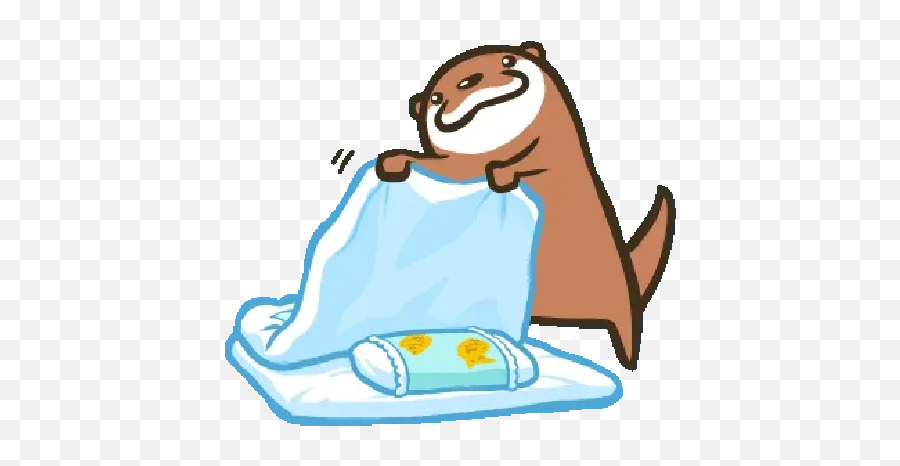 Otter Kotsumetti21 Whatsapp Stickers - Stickers Cloud Drawing Emoji,Otter Emoji