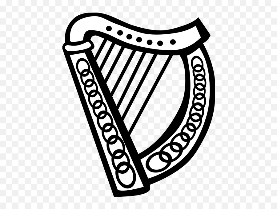 Celtic Harp Png Svg Clip Art For Web - Transparent Irish Harp Png Emoji,Harp Emoji