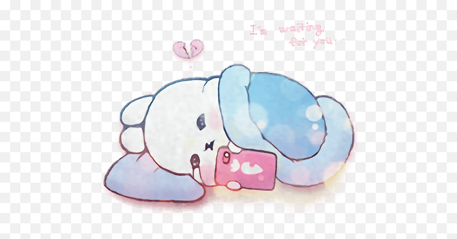 Bunny Kawaii Sad Sticker - Cute Kawaii Sad Emoji,Sad Bunny Emoji