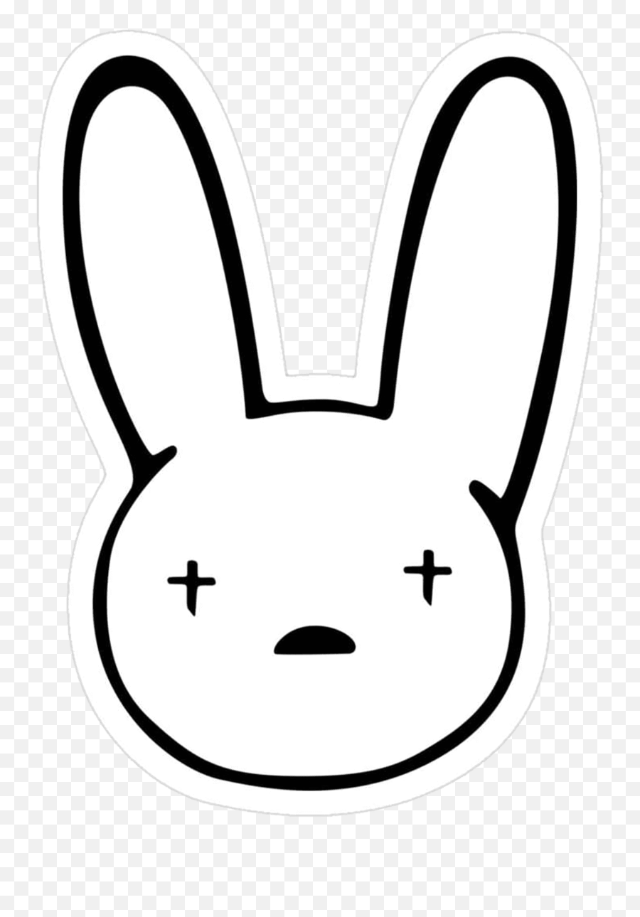 La Historia Y El - Bad Bunny Logo Transparent Background Emoji,Imagenes De Emojis En Blanco Y Negro