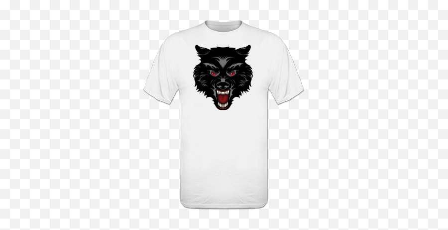 Sweatshirt À Capuche Femme Angry Wolf Head - Werewolf Emoji,Je Suis Fache Emoticon