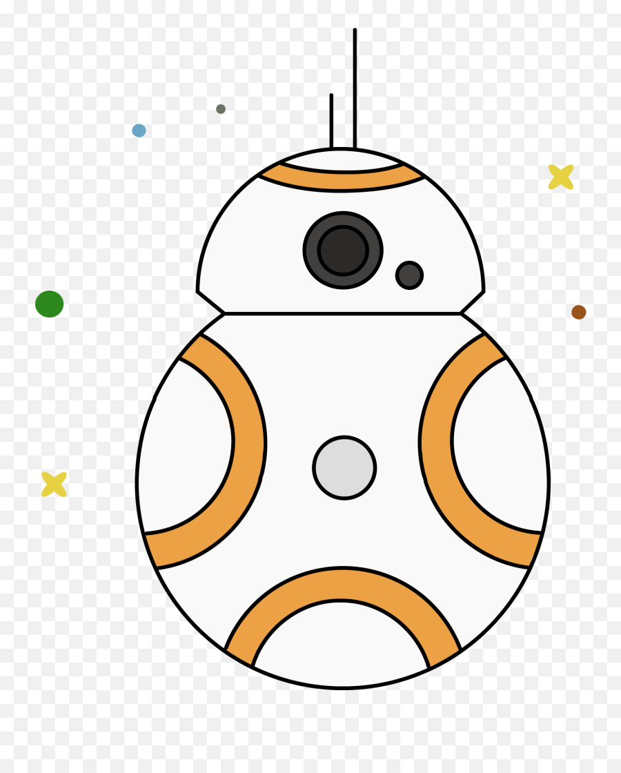 Star Wars Abypel008 35 Cm Bb - Dot Emoji,Bb8 Emoji