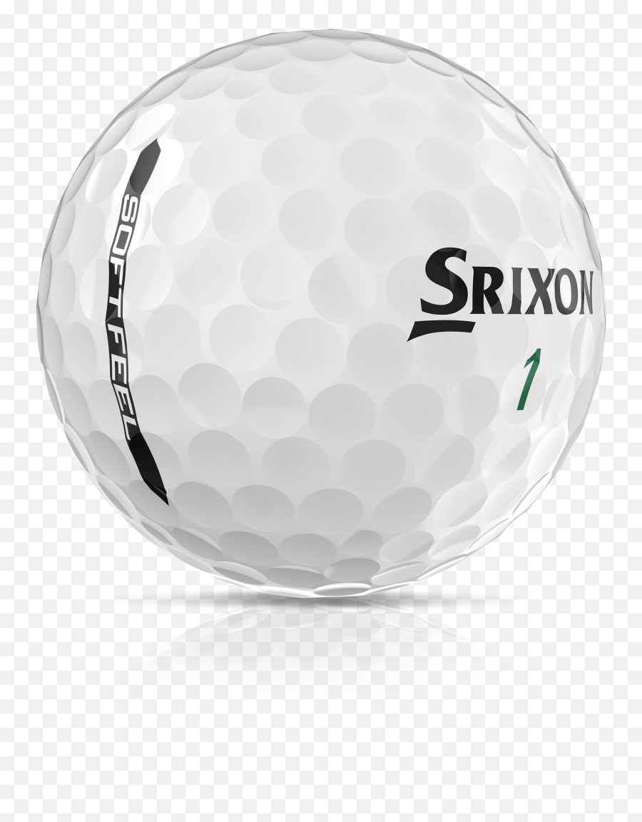 New Soft Feel - Srixon Soft Feel Black Emoji,Smiley Face On Golfball Emoticon