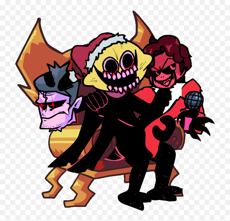 Monster And - Spirit Lemon Demon Senpai Fnf Emoji,Spirit Bomb Emojis