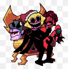 Monster And - Spirit Lemon Demon Senpai Fnf Emoji,Spirit Bomb Emojis