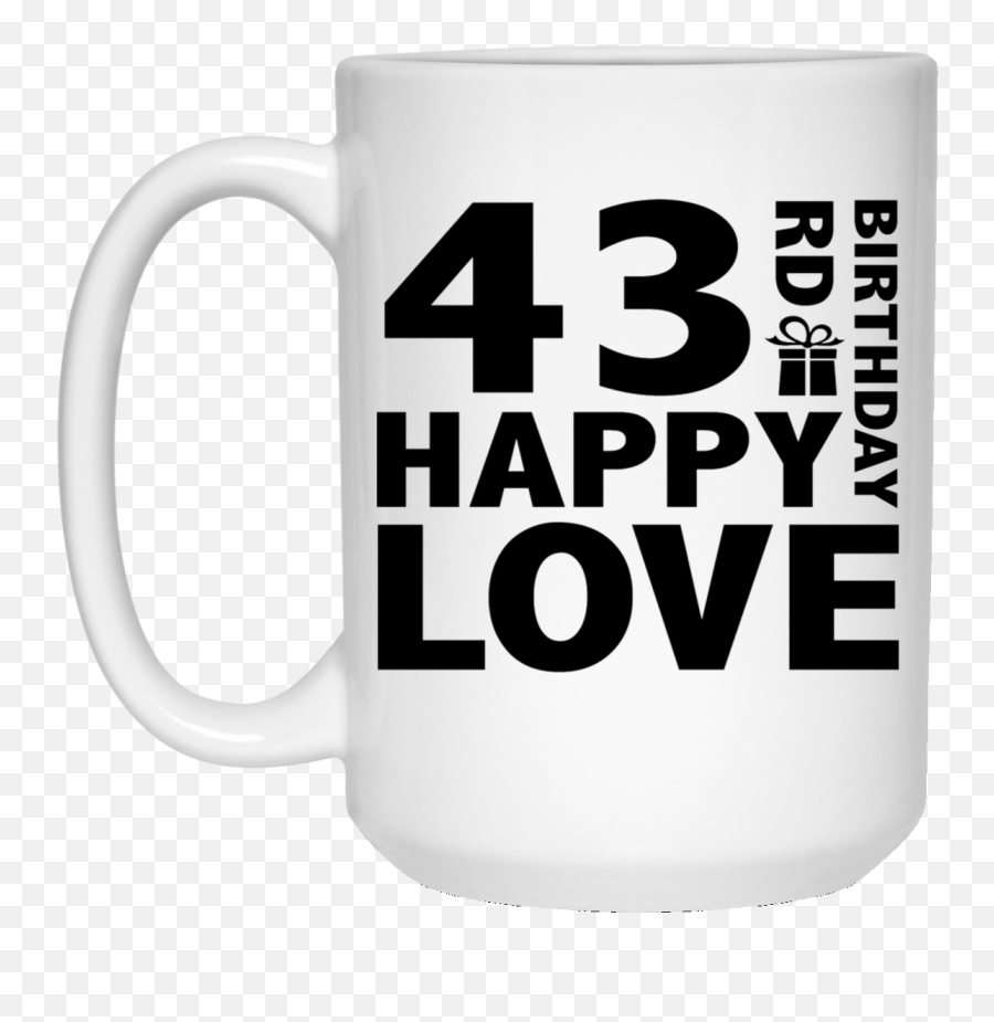 Happy Birthday Coffee Cup White Mug - Mug Emoji,Happy Birthday Emojis For Email