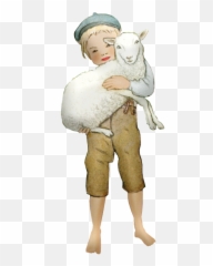 Child Kid Lamb Vintage Victorian - Sheep Emoji,Unhappy Child Cartoon Bird Range Of Emotions