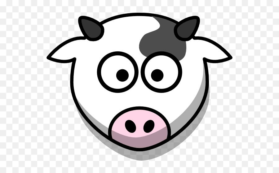 Silly Farm Animals Cartoon - Clip Art Library Cartoon Cow Head Png Emoji,Man Knife Pig Cow Emoji