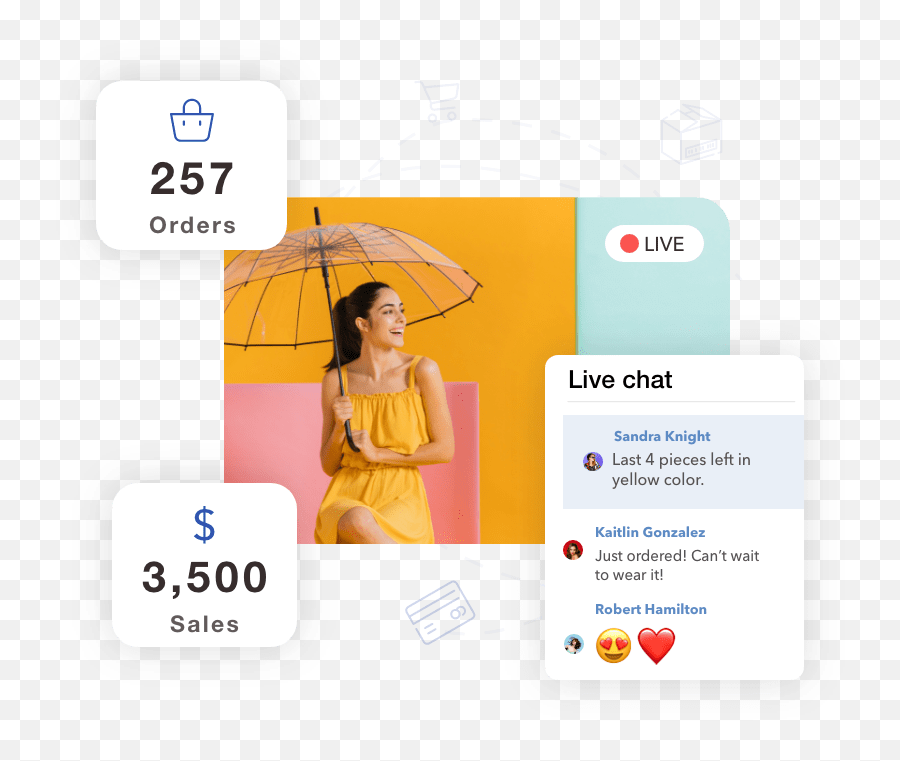 Live Shopping Platform Channelizeio Emoji,Emojis Ios Umbrella