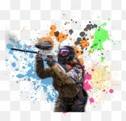 Paintball Paintballgirl Sticker - Electropneumatic Paintball Marker Emoji,Paintball Emoji