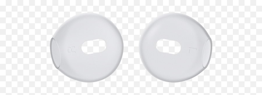 Air 1 - Transparent Ear Tips Emoji,Big Eyes Cursed Emoji