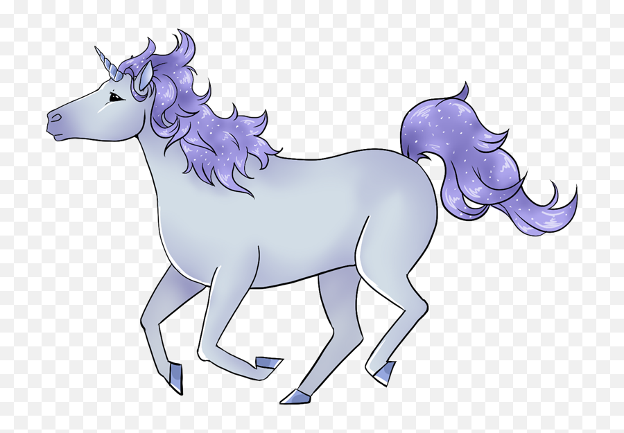 Unicorn Free To Use Clipart - Clipartix Unicorn Blue Clipart Emoji,Unicorn Emoji Hat