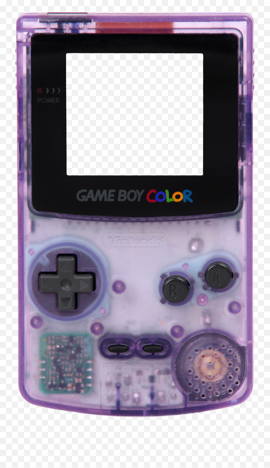 Gameboy Cyber Messy Purple Game Png - Transparent Gameboy Color Png Emoji,Purple Video Game Emoji