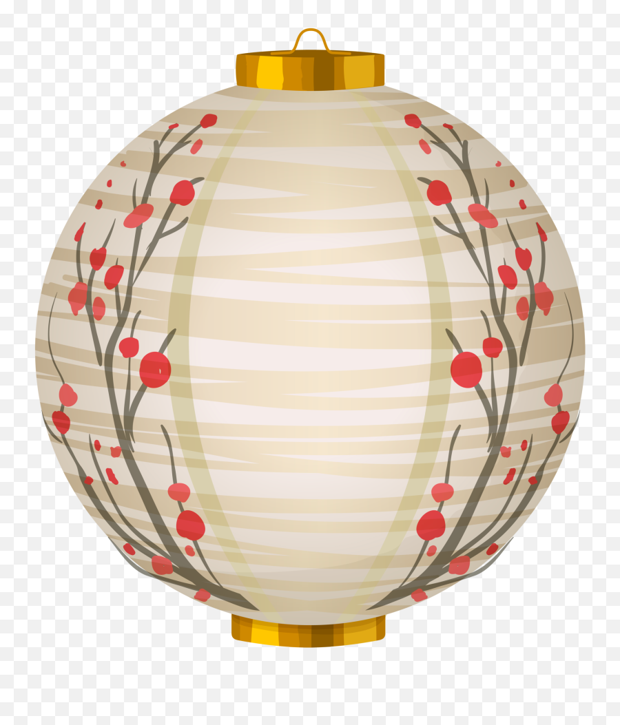 Chinese Lantern White Png Clip Art - Chinese Lantern White Emoji,Emoji Lanterns