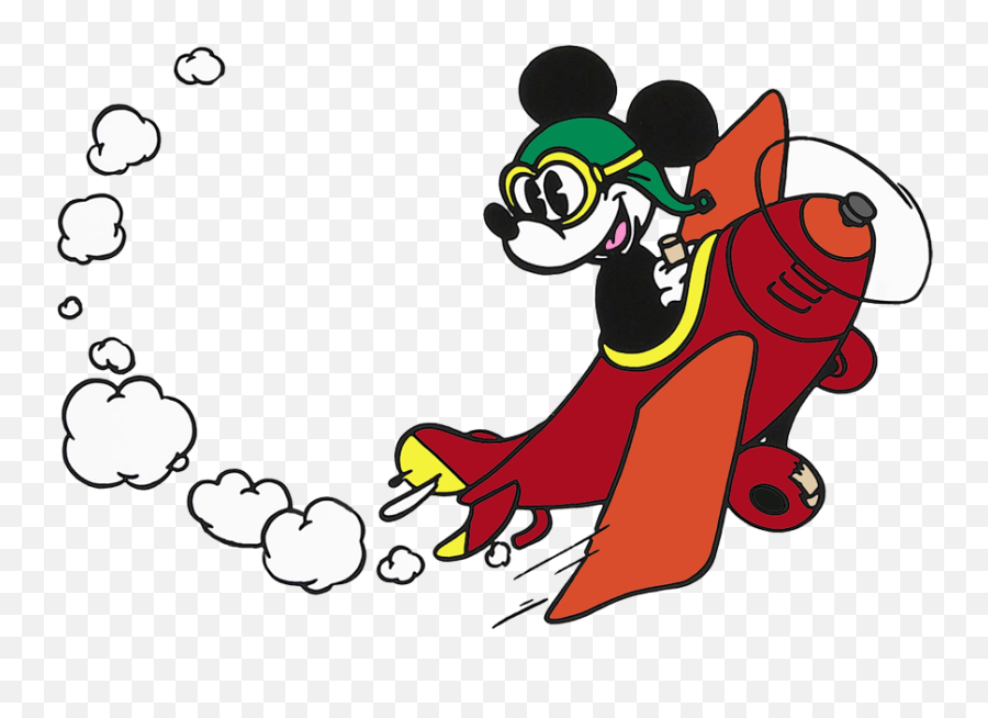 Mickey Mouse Going To Bed - Clip Art Library Mickey In A Plane Emoji,Mickey Emoji For Iphone