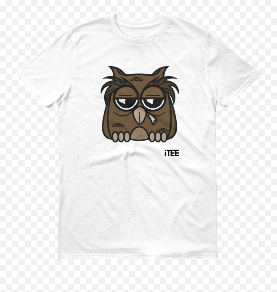 Smoking Owl Lightweight Fashion Short - Tee Shirt Colin Kaepernick Emoji,Smoke Ring Emoticon