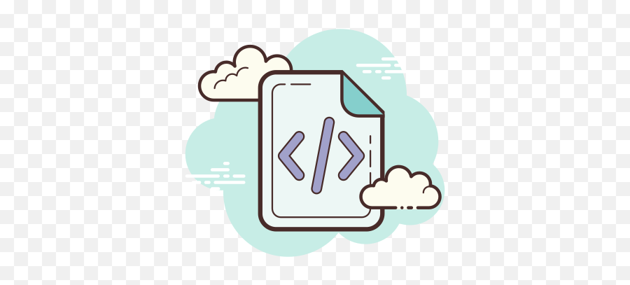 Code File Icon - Cloud App Icons Emoji,Samsung Emojis Vecotor File