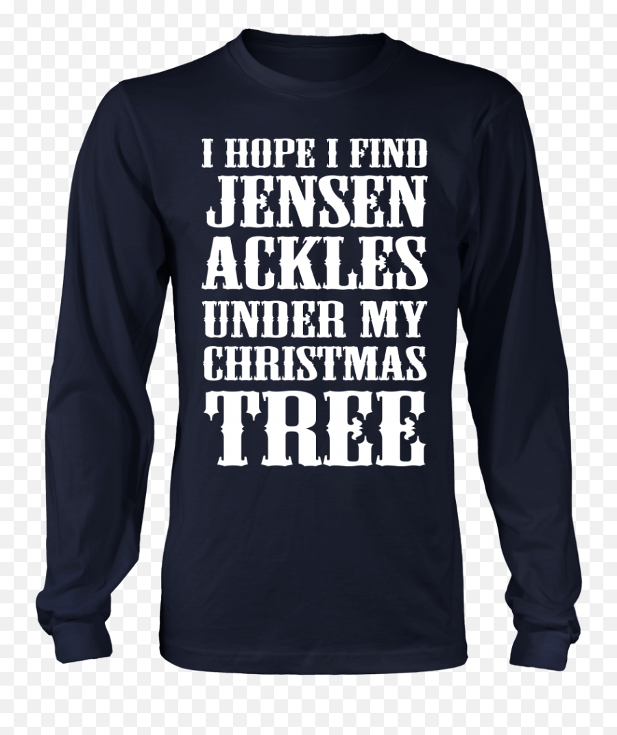 I Hope I Find Jensen Ackles - Long Sleeve Emoji,Castiel Season 5 Emotion Quote