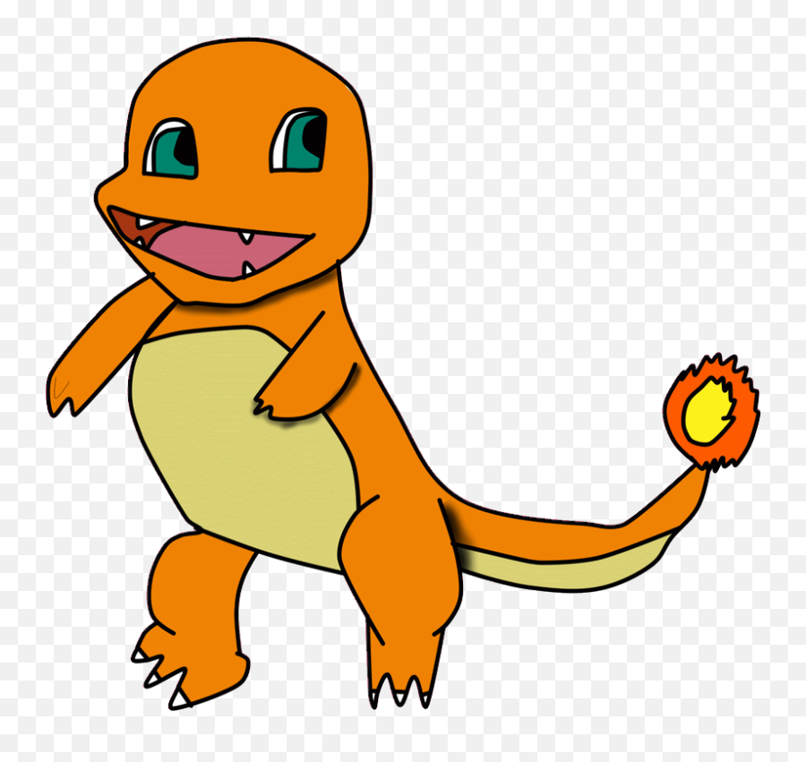 Charmander Character Species Stickers - Charmander Gif Transparent Background Emoji,Video Game Emoticon Gif