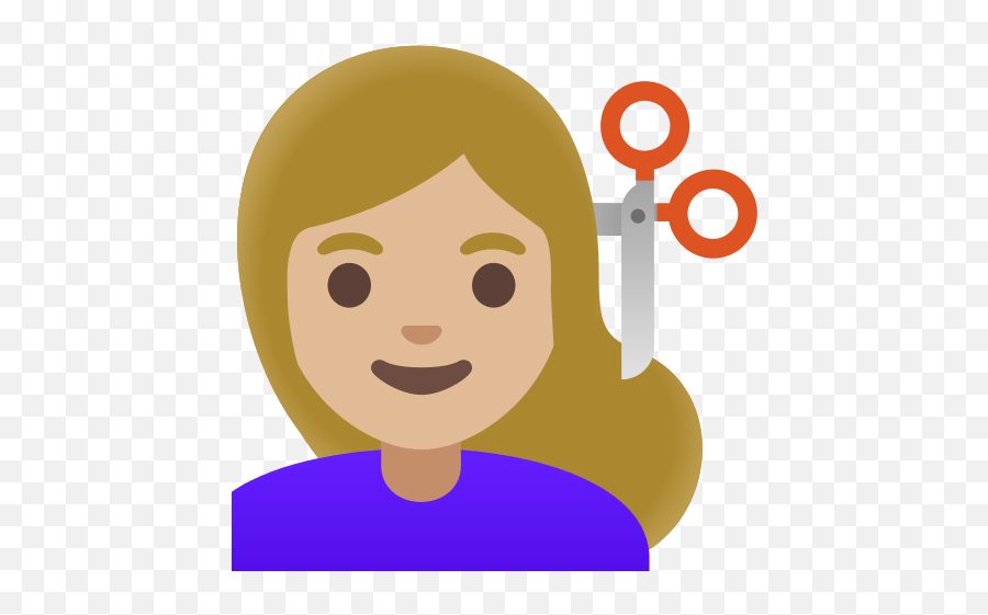 Pelo Con Tono De Piel Claro Medio - Human Skin Color Emoji,Emoji Mujer La Mano