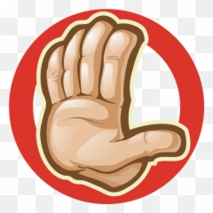 Hand Cartoon Stop Clipart Emoji,Cancel Popeye Emoji Movie