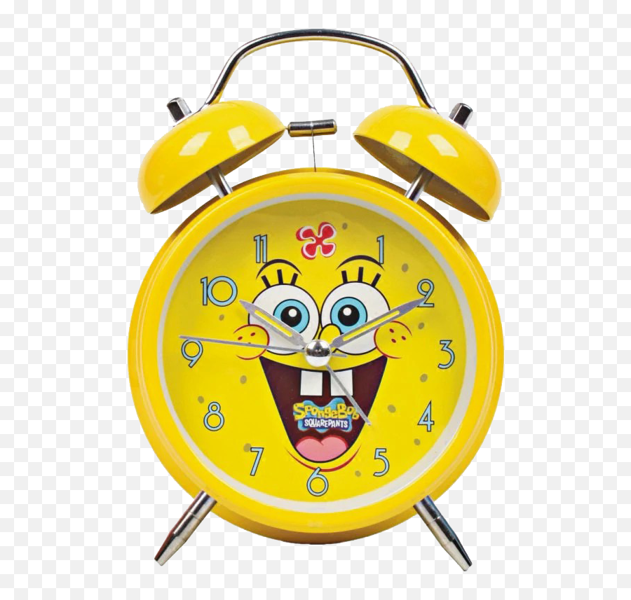 Alarm Clock Png Transparent Images - Spongebob Alarm Clock Emoji,Emoticons 
