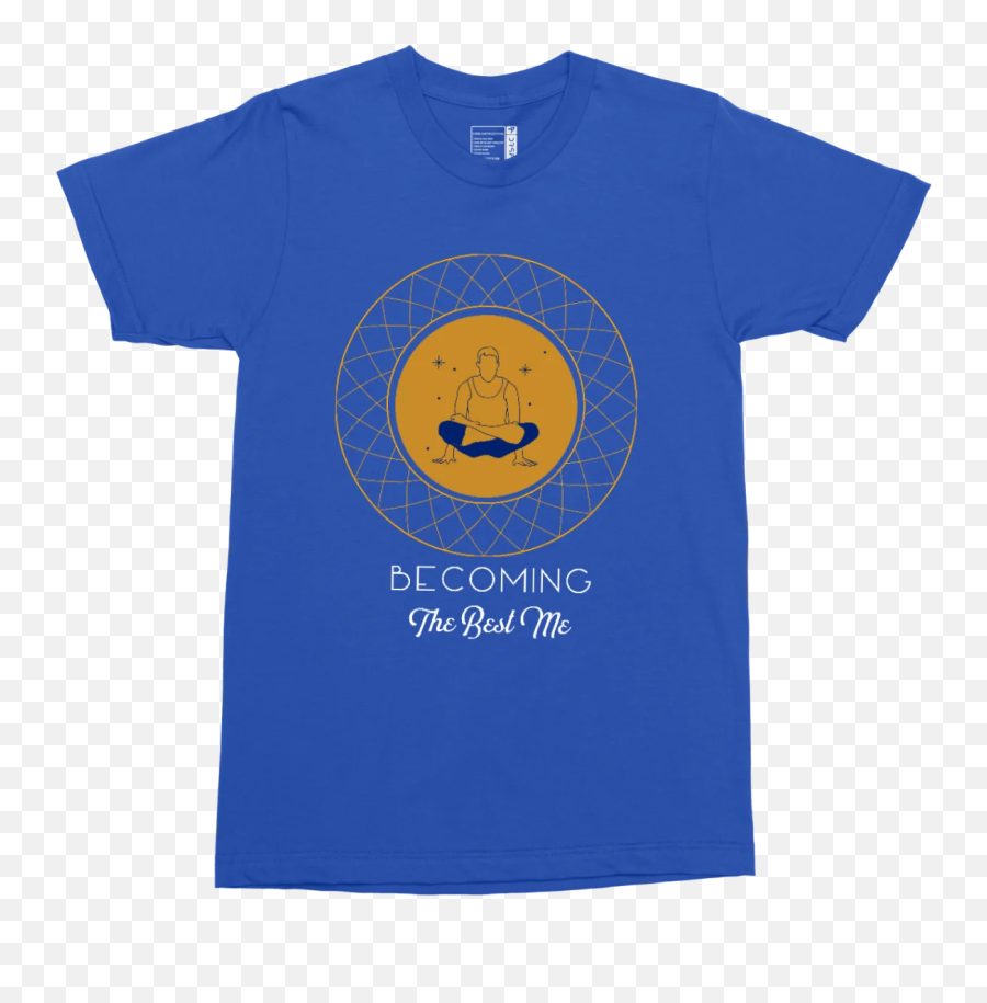 Yoga Becoming The Best Me T - Shirt For Men Short Sleeve Emoji,Yoga Emoticon