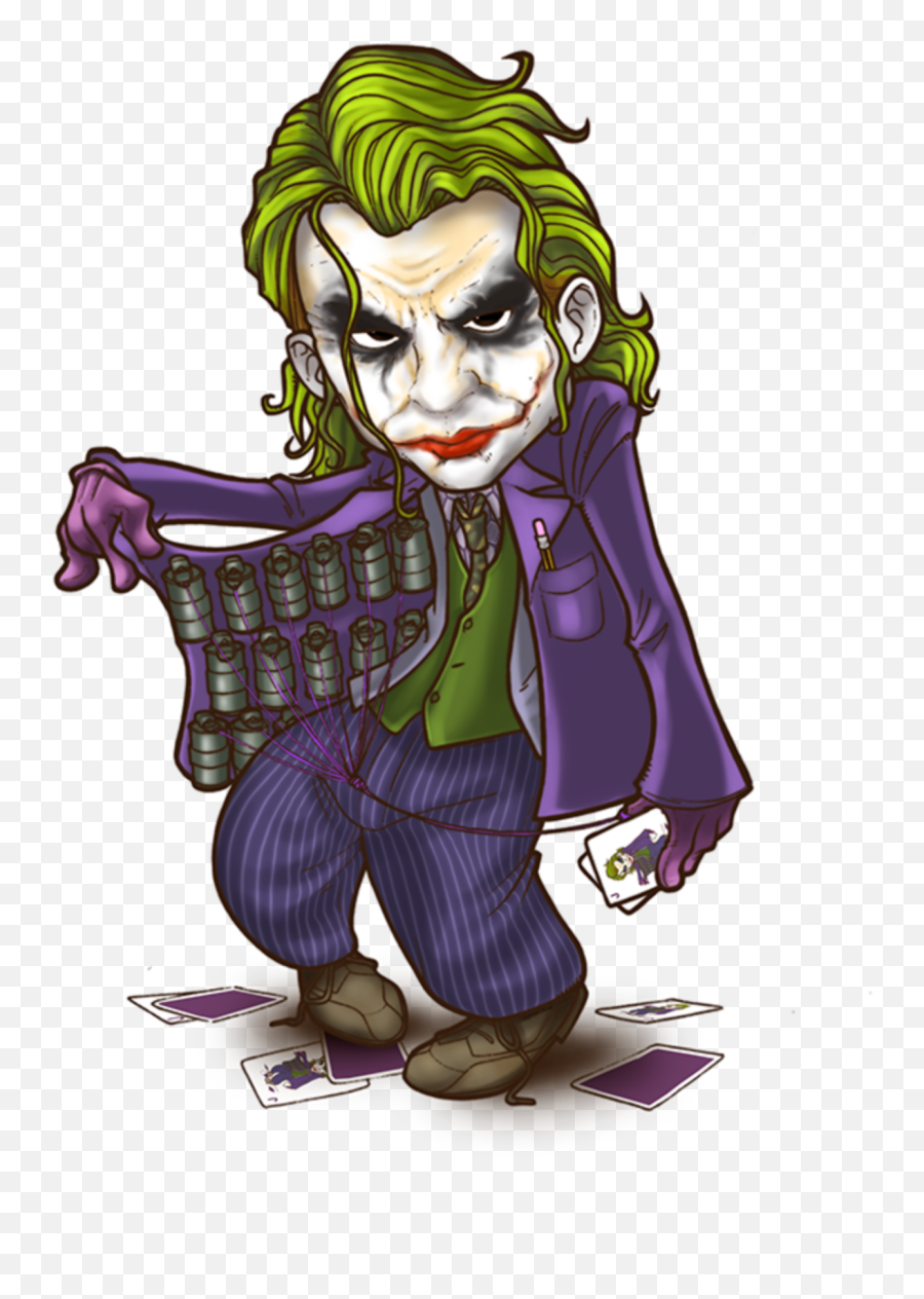 Mq Joker Batman Cartoon Hero Sticker - Joker Party Decorations Emoji,Animated Joker Emoji