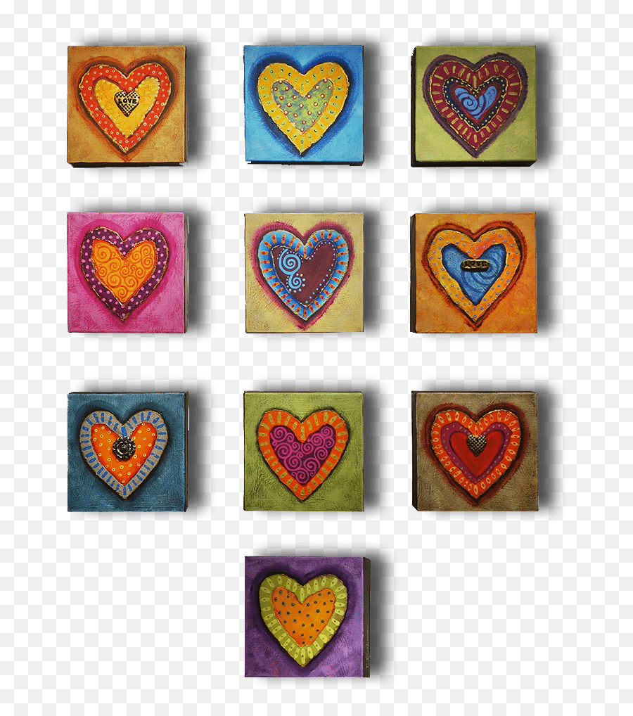 Penelope Bushman - Art Heart Series Emoji,Art Fires The Emotions