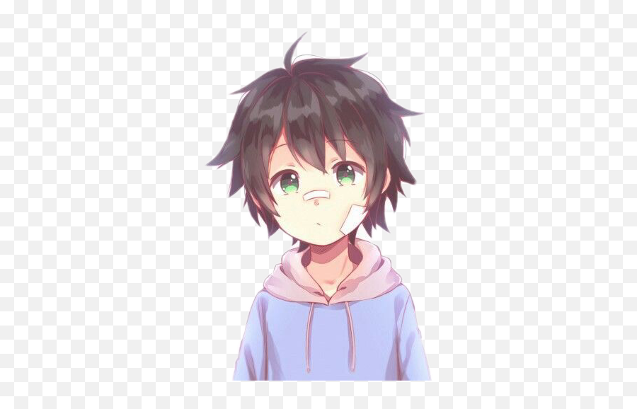 Ekkk Too - Anime Cute Boy Emoji,Anime Kid Fascination Emotion