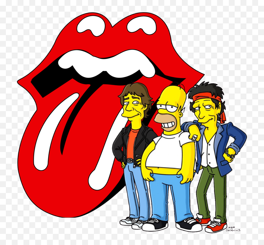 El Rock Del 74 Diez Recomendaciones Esencia De Antes - Simpsons Rolling Stones Emoji,Homero Simpson Como Hacer Emoticon