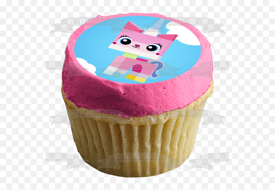 Lego Princess Unikitty Clouds Kawaii Edible Cake Topper Image Abpid03178 Emoji,Facebook Unikitty Emoticon