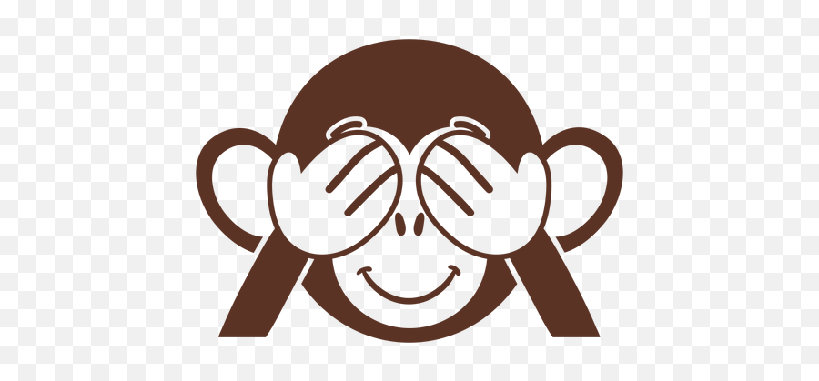 Monkey Playful Head Muzzle Flat Transparent Png U0026 Svg - Happy Emoji,Monkey Repeat Emoji