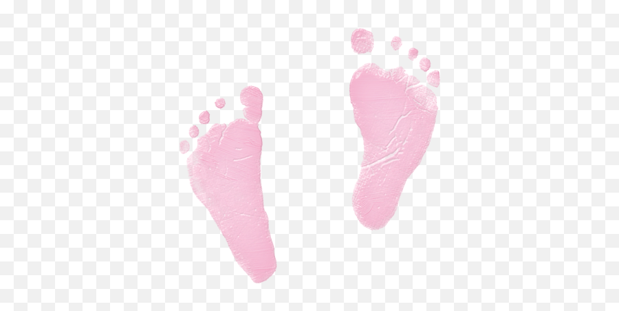 Baby Girl Pink Feet Sticker - Huella De Pie Rosa Emoji,Baby Feet Emoji