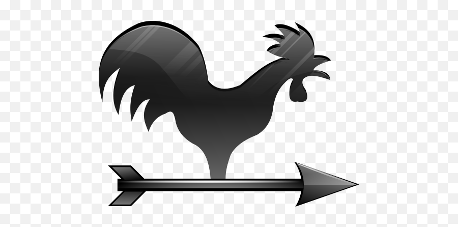 Download Free Forecasting Computer Livestock Icons Rooster - Wind Vane Transparent Emoji,Rooster Emoji