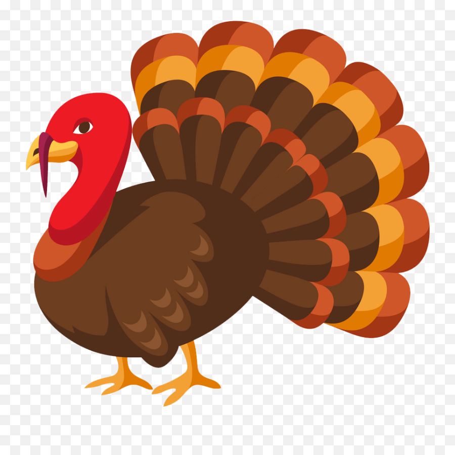 Turkey Clipart - Clipartworld Transparent Turkey Clipart Emoji,Thanksgiving Turkey Emoticon