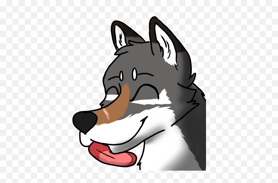 Emotional Support Werewolf - Northern Breed Group Emoji,Wolf Black Art Steam Emoticon