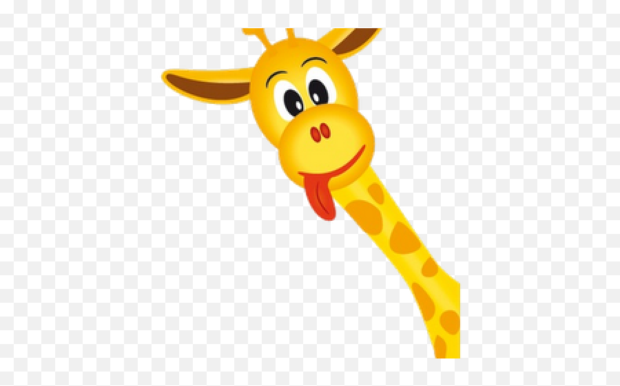 Giraffe Clipart Yellow Giraffe Yellow - Yellow Giraffe Clipart Emoji,Giraffe Emoticon