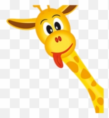 Giraffe Clipart Yellow Giraffe Yellow - Yellow Giraffe Clipart Emoji,Giraffe Emoticon