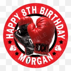 Boxing - Edible Cake Topper Personalised Printed Edible Image Emoji,Boxing Glove Emoji Png