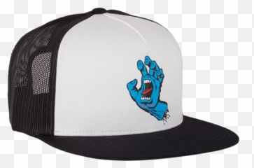 Pizza Emoji Delivery Hat Adj - Santa Cruz Screaming Hand,Pizza Emoji Hat