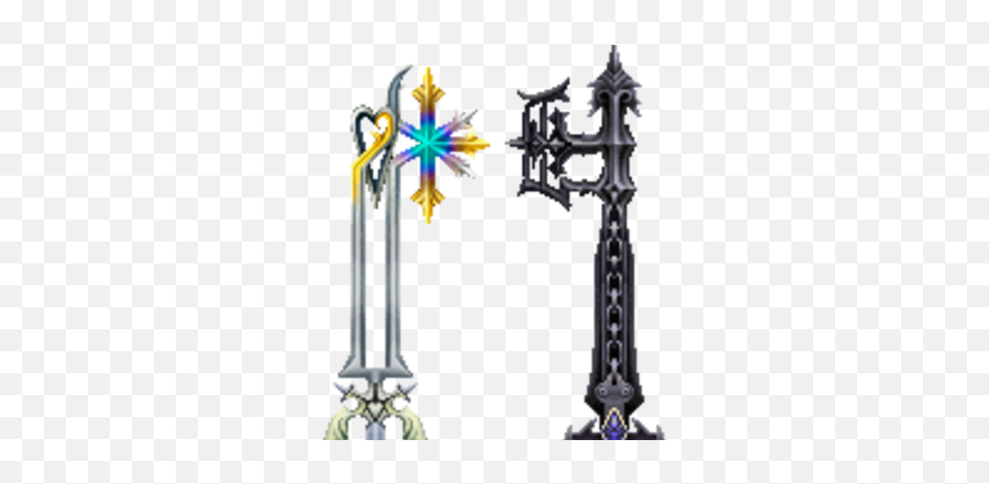 Oathkeeper U0026 Oblivion Kingdom Hearts Wiki Fandom Emoji,Oblivion Emojis