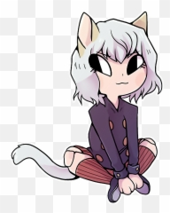 Neferpitou Pitou Sticker - Ghunter X Hunter Neferpitou Emoji,Hunter Emoji