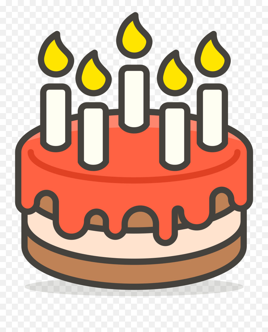 File557 - Birthdaycake1svg Wikimedia Commons Emoji,Comment Your Birthday Emojis On My Last Pic