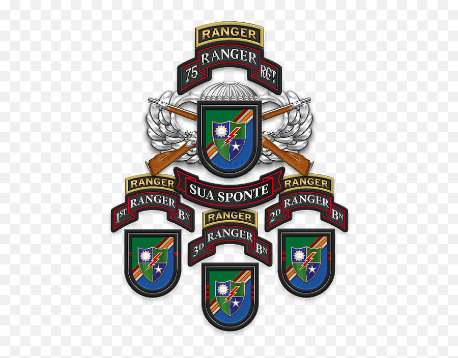 Current Version Military Patch - Us Army 75th Ranger Regiment Emoji,Military Skull Emoji