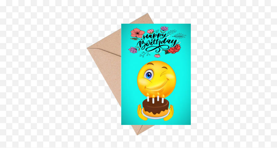 Free Emoji Birthday Greeting Cards,Emojis Faces Happy Birthday