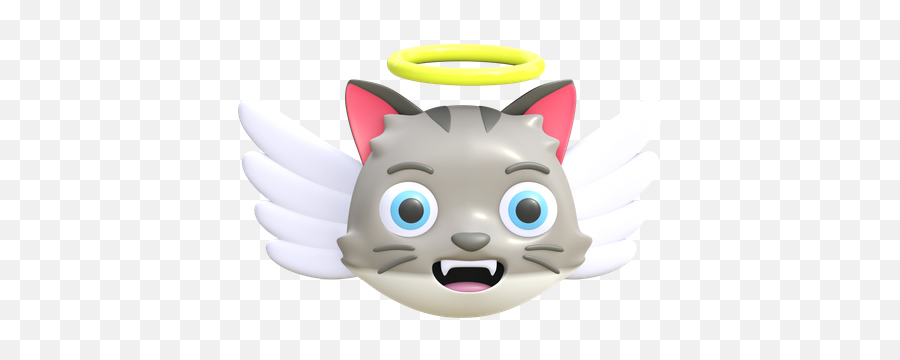 Premium Cat Money Face Emoji 3d Illustration Download In Png,Cat Emoji Applee