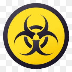 Biohazard Symbols Sticker - Biohazard Symbols Joypixels Emoji,Hazard Sign Emoji